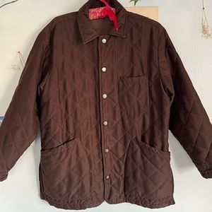 Bottega Veneta brown quilted jacket